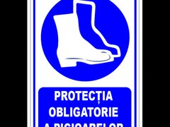 Indicator protectie obligatorie a picioarelor